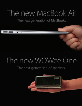 The New Macbook Air - The New WOWee One