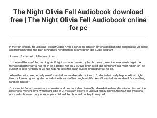 the night olivia fell