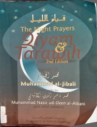 The
*
t Prayers
4
2nd Edition
l-Jibali
Muhammad Nasir ud-Deen al-Albani
(and other scholars)
 