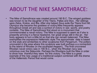 The Nike Samothrace | PPT