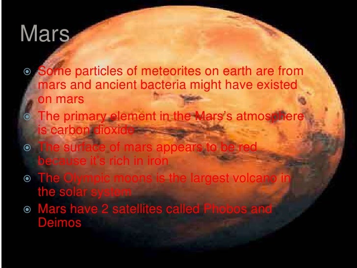 The nine in our solar system