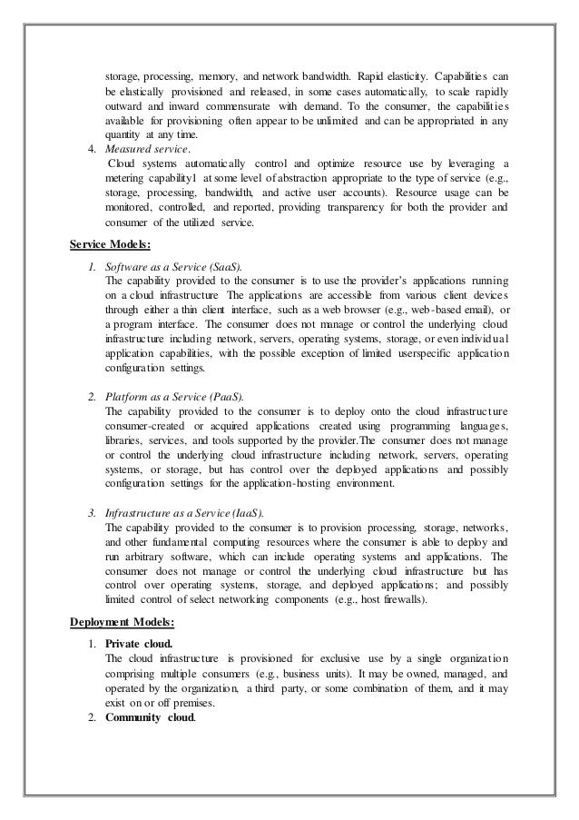 Cloud computing research paper