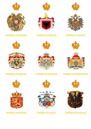 The Nobility Of The World | PDF