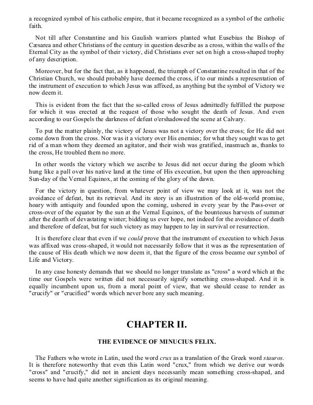 The Non Christian Cross, Free eBook