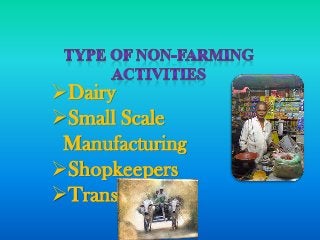 Dairy Farming is generally a type of
subsistence farming system in
India, especially in Haryana, the
major producer of mil...