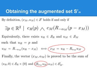 Obtaining the augmented set S’m
 