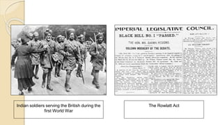 The Non Cooperation Movement # History of India's Freedom Struggle | PPTX