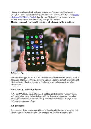 Modern APIs: The Non-Technical User’s Guide | The Enterprise World | PDF