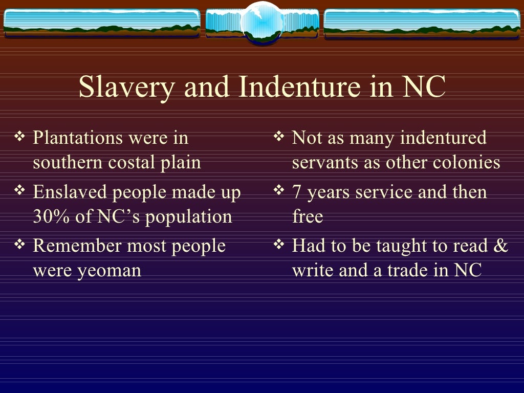 The North Carolina Colony