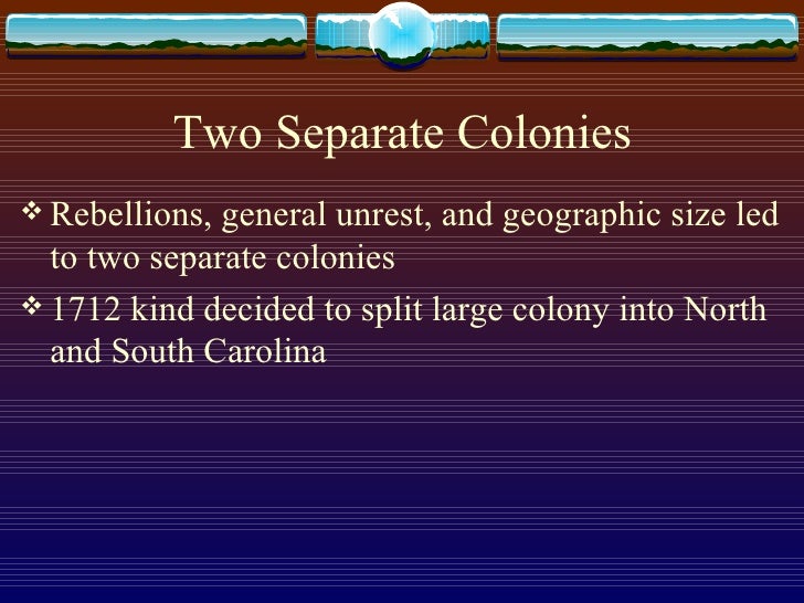 The North Carolina Colony