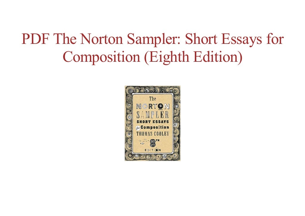 ^^free online The Norton Sampler: Short Essays for Composition (Eight…