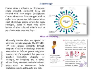 Corona Types The novel coronavirus disease 2019 (covid 19)overview | PPTX