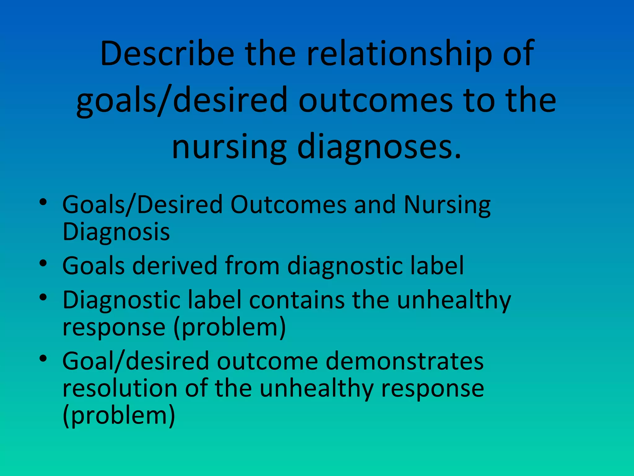 The nursing process | PPT
