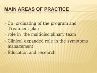 The Nursing Role In Palliative Care | PDF