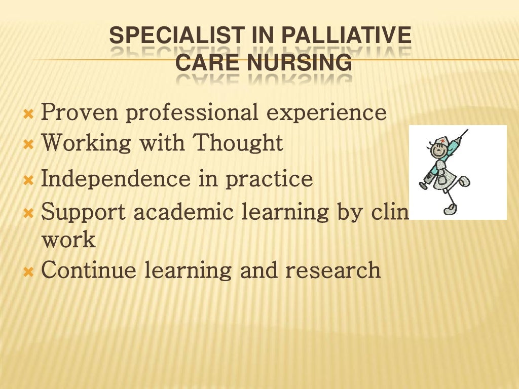 palliative care nursing dissertation topics