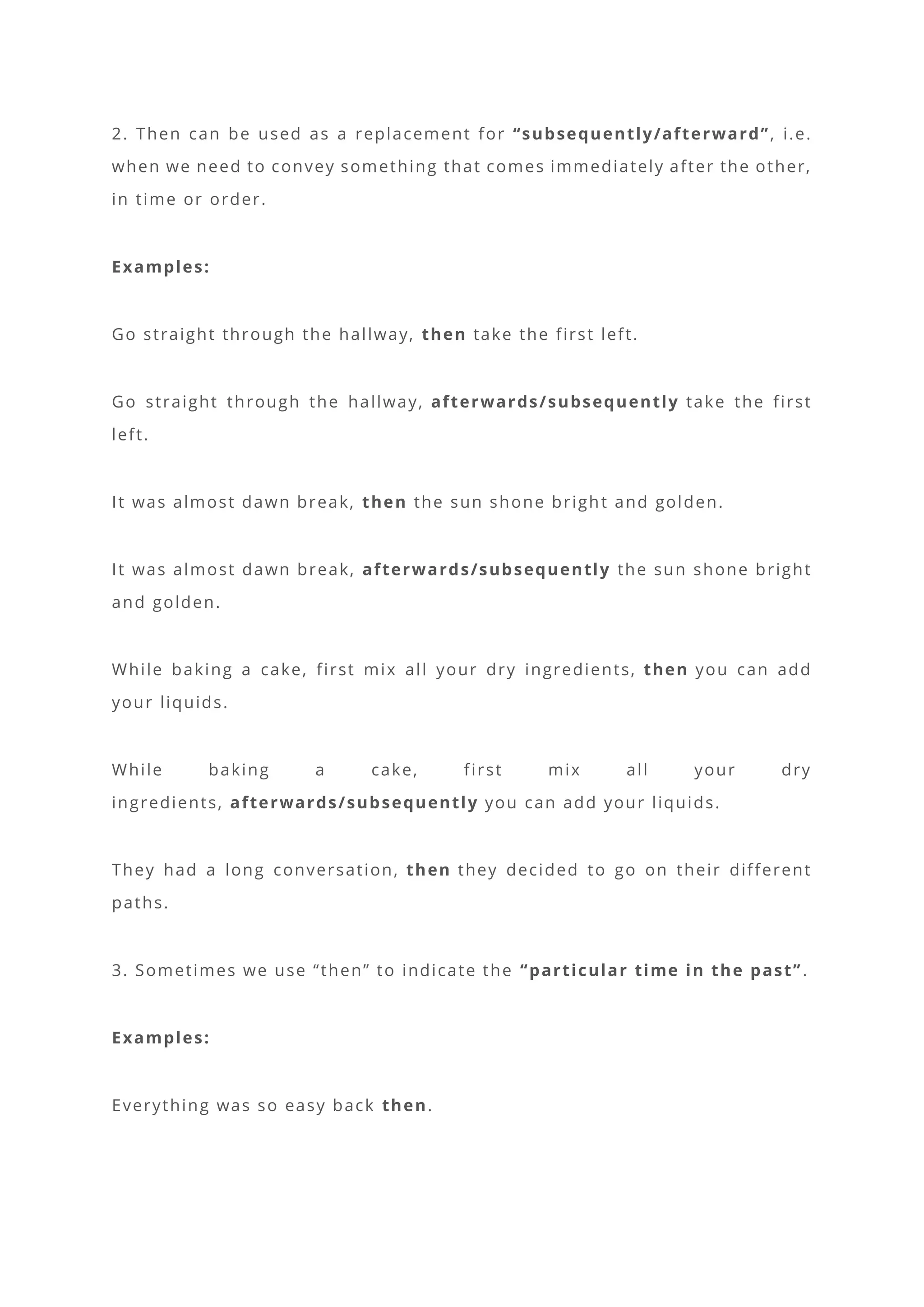 Then vs Than – Whats the difference.pdf | Desserts and Baking | Food ...