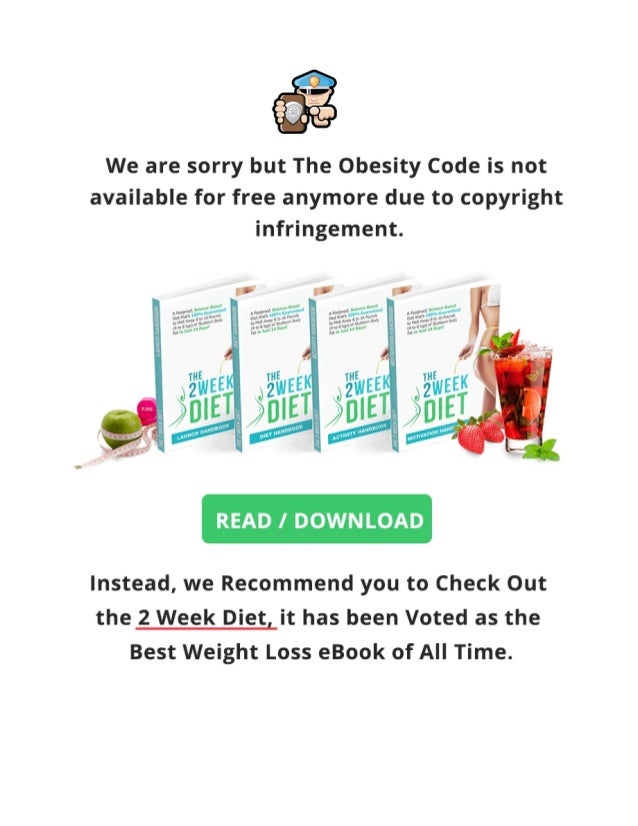 The Obesity Code the obesity code free pdf download