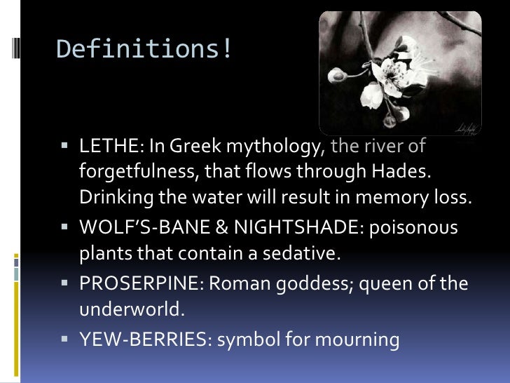 The ode on melancholy