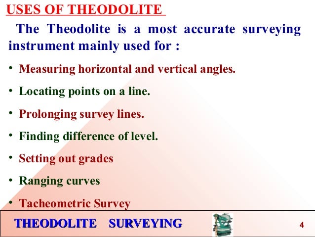 Theodolite Surveying