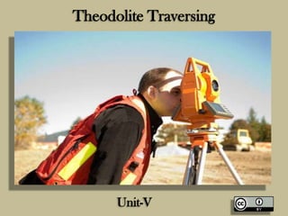 Theodolite Traversing

Unit-V

 