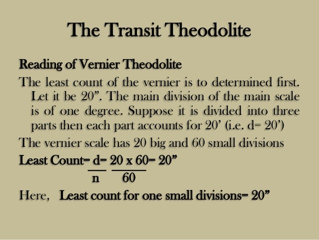 Theodolite Traversing