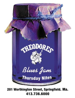 Blues Jam
         Thursday Nites

201 Worthington Street, Springfield. Ma.
            413.736.6000
 