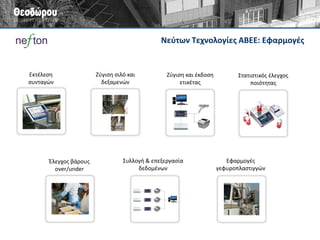 Ζήνων Αυτοματισμοί ΑΒΕΤΕ: Εταιρικό προφίλ 
Από το 1987, η ΖΗΝΩΝ ΑΥΤΟΜΑΤΙΣΜΟΙ ΑΒΕΤΕ σχεδιάζει, κατασκευάζει και υποστηρίζει συστήματα που αυτοματοποιούν τις διαδικασίες στα τελικά στάδια της παραγωγής (end- of-line automation): από την πρωτογενή συσκευασία έως την αποθήκευση των προϊόντων. 
Έχουμε ταυτίσει το όνομα Ζήνων με την εισαγωγή των ρομπότ στην ελληνική βιομηχανία: 
• > 180 επιτυχημένες εφαρμογές 
• > 1000 ρομπότ εν λειτουργία 
• 25 άρτια εκπαιδευμένοι μηχανικοί και τεχνικοί υποστήριξης 
• Έμφαση στην προσεκτική σχεδίαση και τεκμηρίωση των λύσεων, την ποιότητα των κατασκευών και την ασφάλεια της παραγωγής 
• Μέλος του Ομίλου Θεοδώρου από το 2009 
www.zenon.gr 
Συνεργαζόμενοι Οίκοι:  