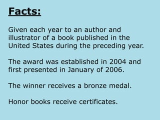 Theodor Seuss Geisel Award | PPT