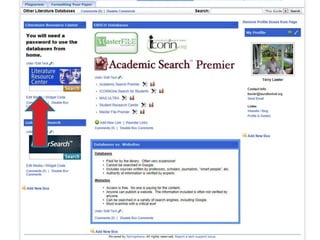 Ebooks
All databases