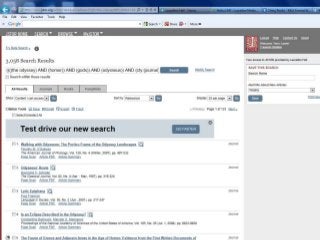 The Odyssey LibGuide 2015