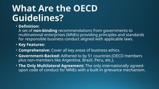 Comprehensive Overview of OECD Guidelines and Toxicology Branches | PPTX