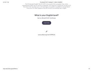 What Is The Efset English Certificate Plus? – XYXWD