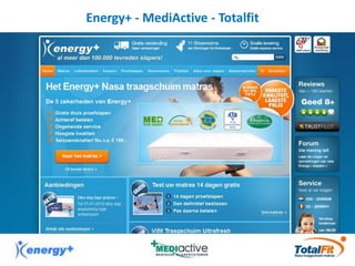 Energy+ - MediActive - Totalfit
 