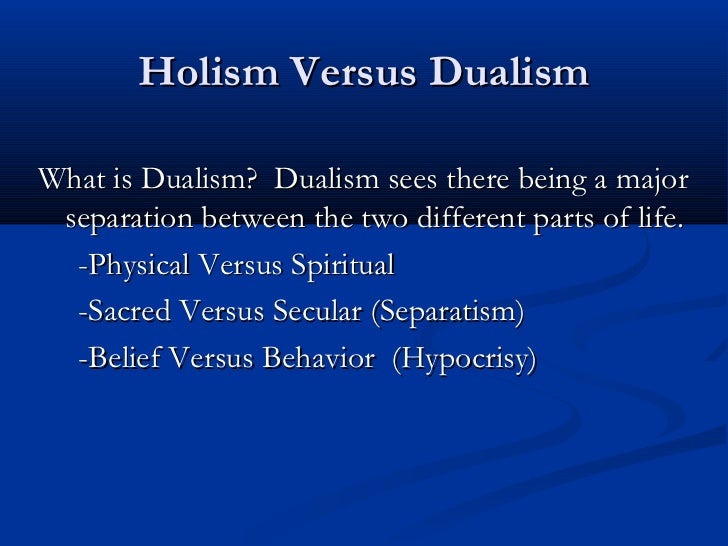 dualism vs physicalism This is known as dualism dualism is the view that the mind and body both exist as separate entities psychology & the mind body debate. dualism vs physicalism This is known as dualism dualism is the view that the mind and body both exist as separate entities psychology & the mind body debate.