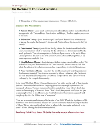 Theological Examples Theology101 | PDF