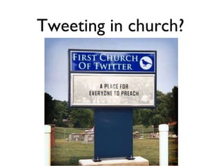 The Theology Of Twitter