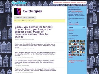 The Theology Of Twitter