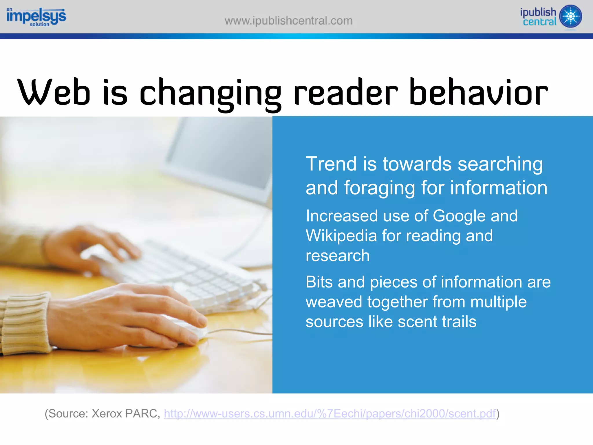 Sparking an e book revolution through a self serve model