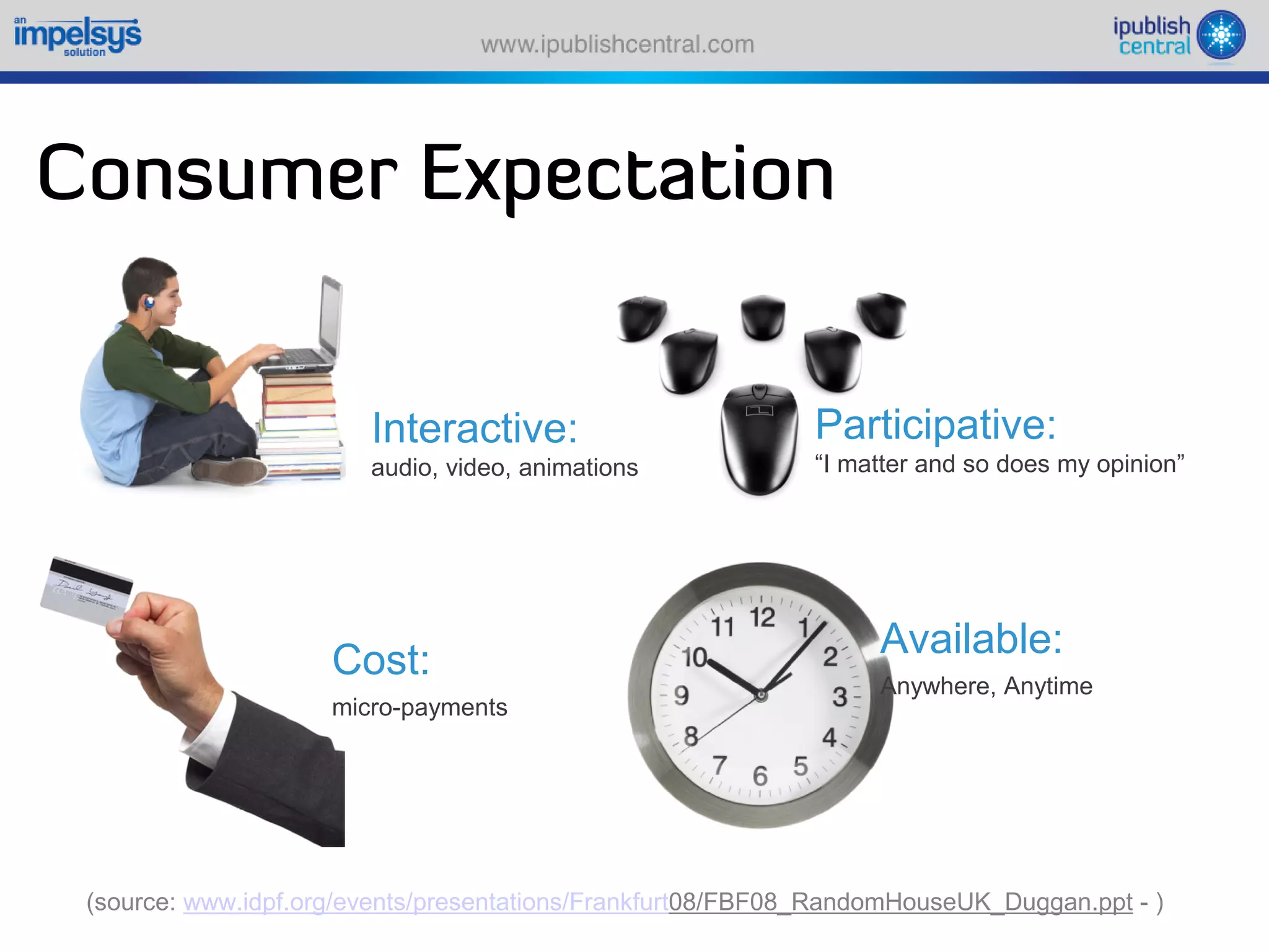 Sparking an e book revolution through a self serve model