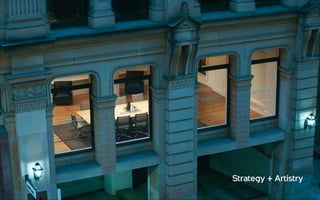 !3 Strategy + Artistry 
 