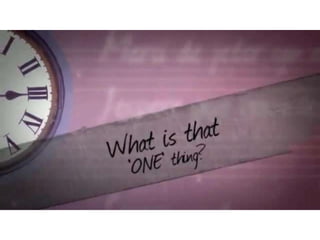 The ONE factor: Apple's marketing secret