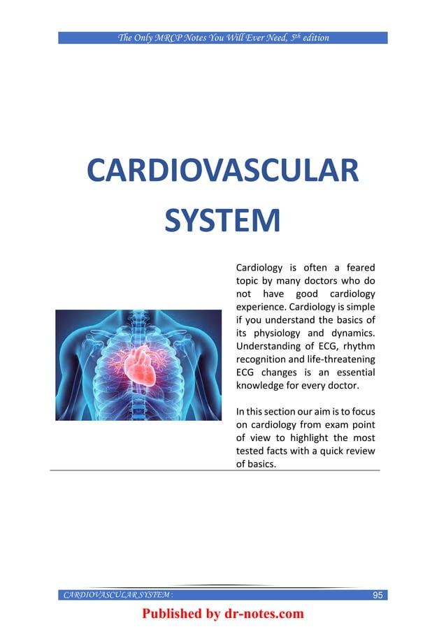 The Only MRCP Notes You Will Ever Need 5th Edition | PDF | Educational ...
