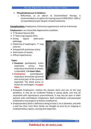 The Only MRCP Notes You Will Ever Need 5th Edition | PDF