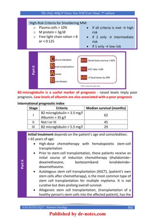 The Only MRCP Notes You Will Ever Need 5th Edition | PDF