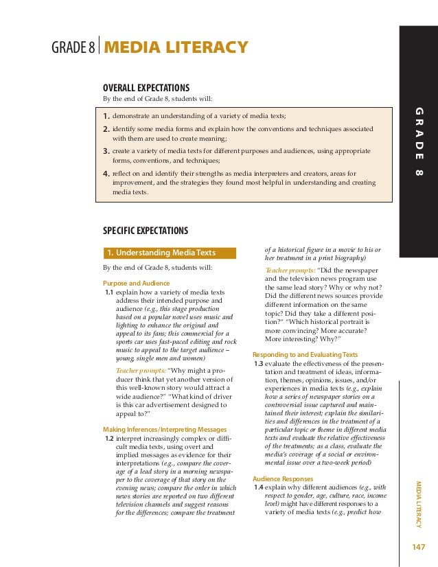 The ontario language curriculum