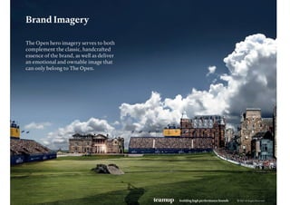 THE OPEN Championship Rebrand case study teamup