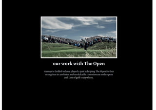 THE OPEN Championship Rebrand case study teamup