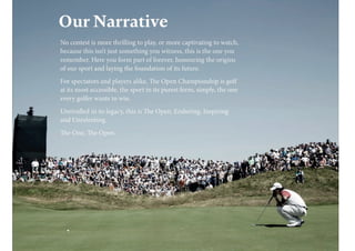THE OPEN Championship Rebrand case study teamup