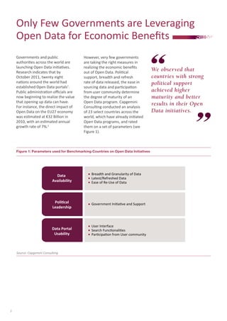 The open data economy unlocking economic value by opening government ...