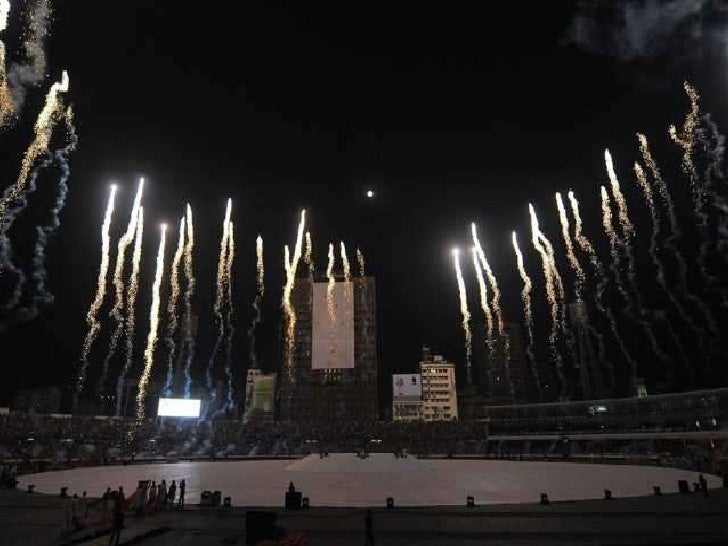 The Opening Ceremony of the World Cup Cricket